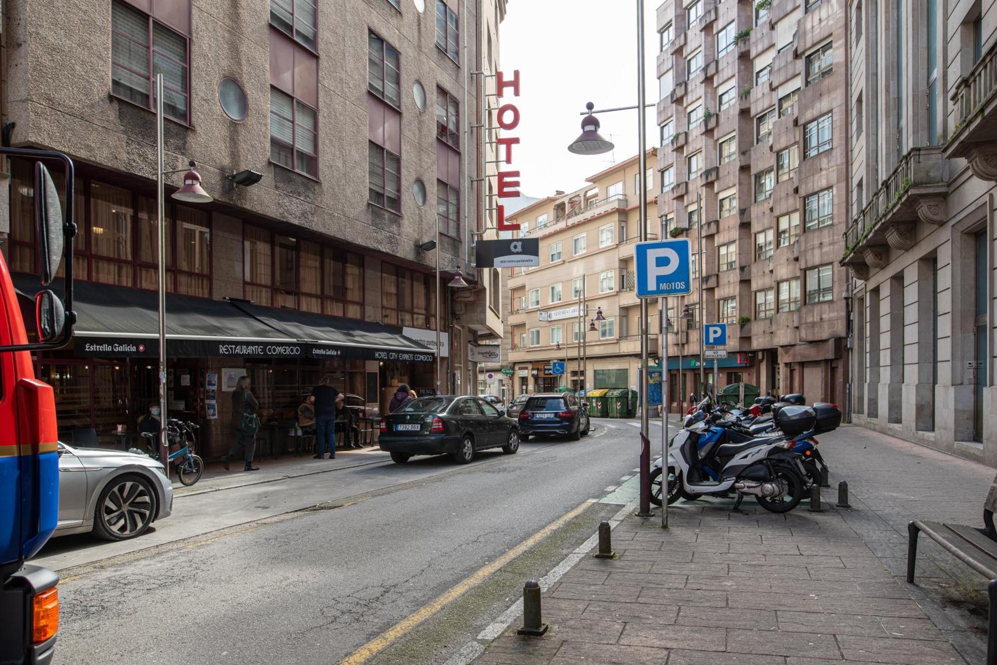Hotel Alda Centro Pontevedra Luaran gambar