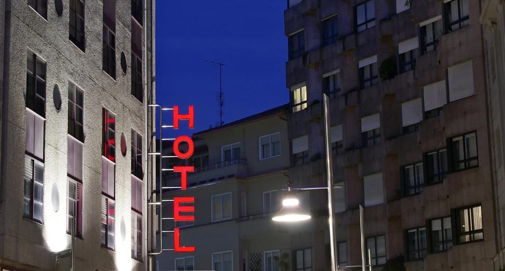 Hotel Alda Centro Pontevedra Luaran gambar